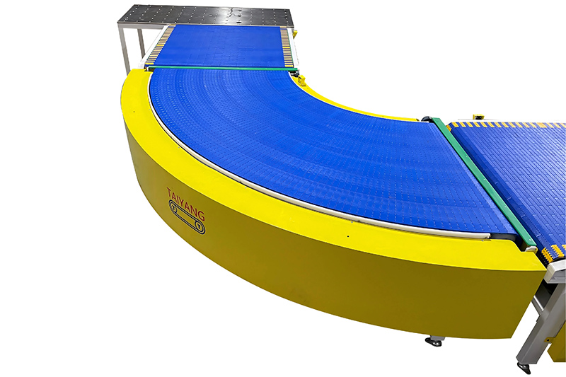 90-градусный поворотный конвейер