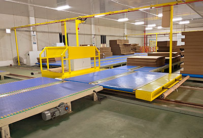 Шаттл тележка для передачи (продольное перемещение)